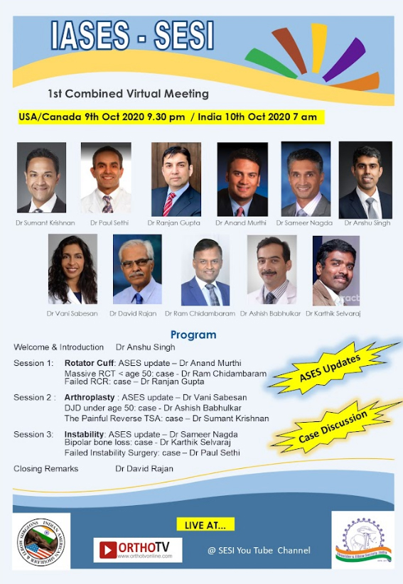 IASES/SESI/IAS Virtual Shoulder Meeting 2021