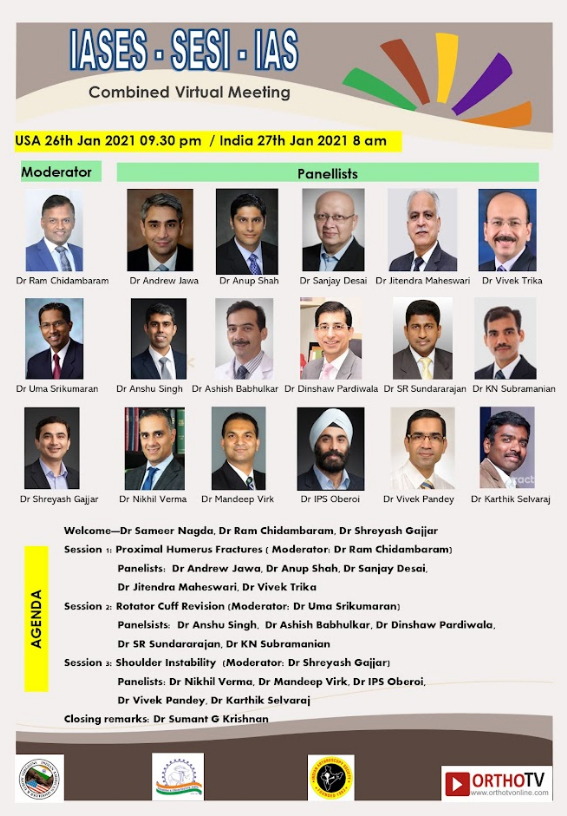 IASES/SESI/IAS Virtual Shoulder Meeting 2021