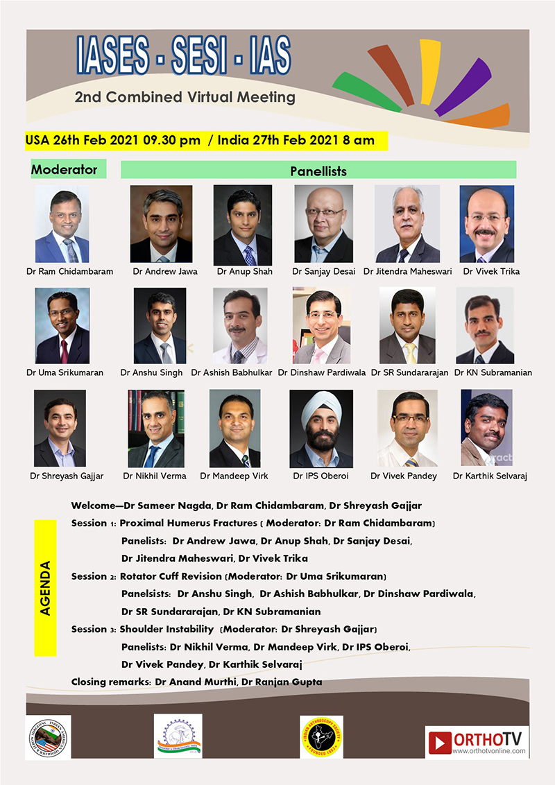 IASES/SESI/IAS Virtual Shoulder Meeting 2021